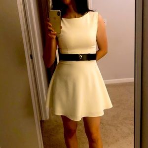 White short dress